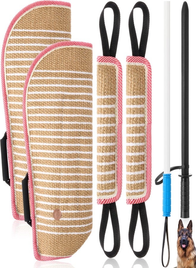 Sunnymove Professional Dog Bite Training Set with Dog Bite Sleeve Arm Whip Agitation Stick for Pet Training Protection for Biting Interactive K9 German Shepherd Puppy - Image 1